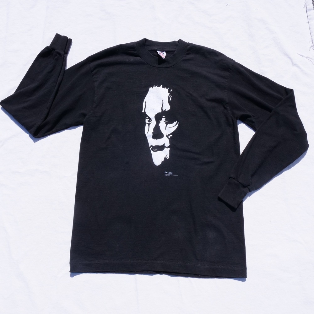 Vintage 1994 The Crow movie promo single stitch long sleeved T-shirt